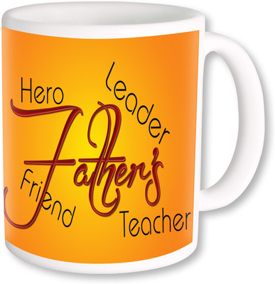 

PhotogiftsIndai Happy Father's Day 121 Ceramic Mug(325 ml), Multicolor