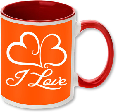 

Heyworlds i love you valentine gifts 005 Ceramic Mug(325 ml), Multicolor