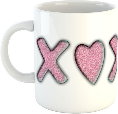 

Deeher Gifts X love X Ceramic Mug(330 ml), Multicolor