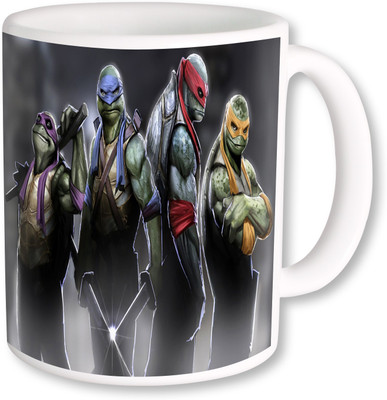 

Heyworlds teenage mutant ninja turtles 03 Ceramic Mug(325 ml), Multicolor