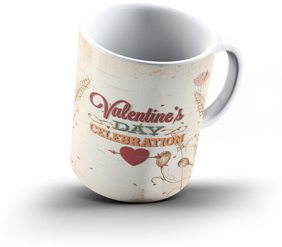 

Ucard Valentines Day Love507 Bone China, Ceramic, Porcelain Mug(325 ml)