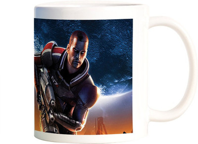 

Rangeele Inkers N7 Game Ceramic Mug(300 ml), Multicolor