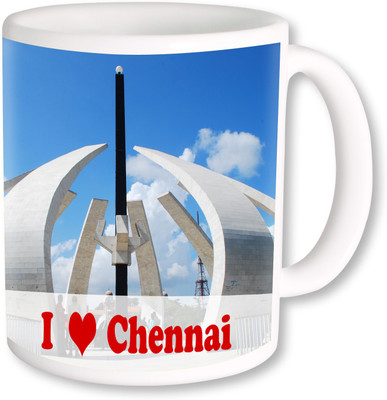 

PhotogiftsIndia I Love Chennai Ceramic Mug(325 ml)