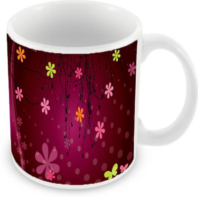 

Sleep Nature's SN-MG-923 Ceramic Mug(350 ml), Pink