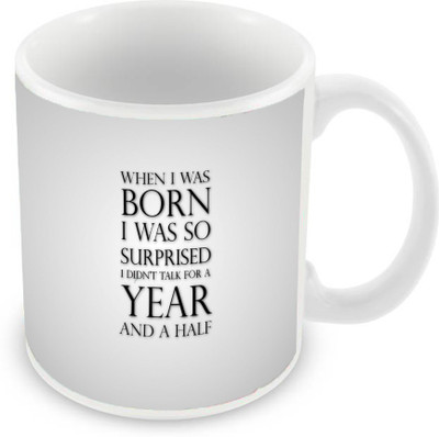 

Sleep Nature's SN-MG-2100 Ceramic Mug(350 ml), Multicolor