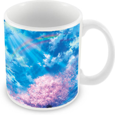 

Sleep Nature's SN-MG-2443 Ceramic Mug(350 ml), Blue