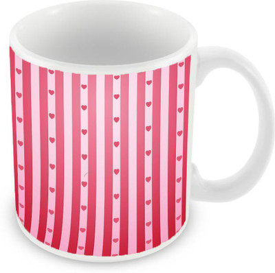 

Sleep Nature's SN-MG-2794 Ceramic Mug(350 ml), Pink