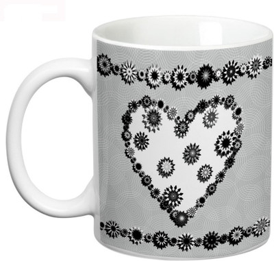 

Prithish Abstract Design 18 Ceramic Mug(330 ml), Multicolor