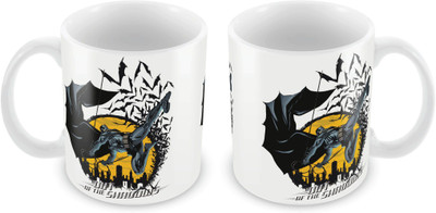 

Posterboy Batman - Out Of The Shadows (Officially Licensed) Ceramic Mug(350 ml), Multicolor