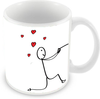

Sleep Nature's SN-MG-2656 Ceramic Mug(350 ml), White