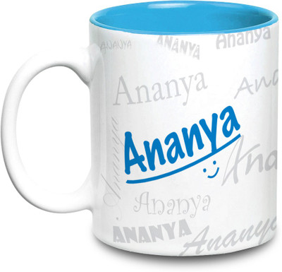 

Hot Muggs Me Graffiti - Ananya Ceramic Mug(315 ml), Multicolor