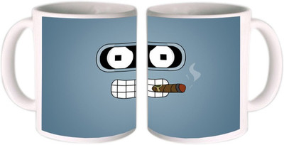 

Shopmillions The Smoker Ceramic Mug(300 ml)