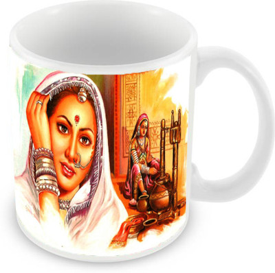 

Sleep Nature's SN-MG-268 Ceramic Mug(350 ml), Multicolor