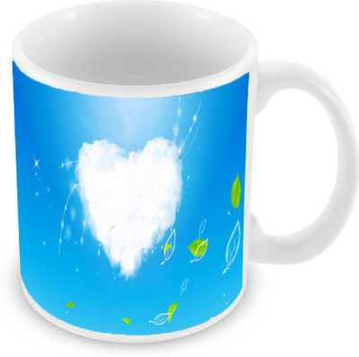 

Sleep Nature's SN-MG-839 Ceramic Mug(350 ml), Blue