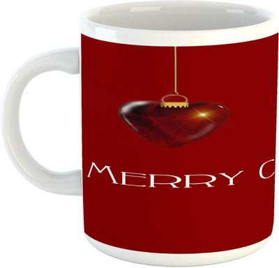 

Deeher Gifts Merry Christmas -design 5 Ceramic Mug(330 ml), Multicolor