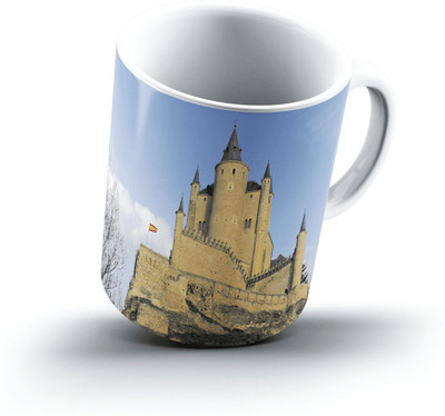 

Ucard Alcazar Tower Segovia Spain2425 Bone China, Ceramic, Porcelain Mug(325 ml), Multicolor