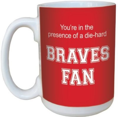 

Tree-Free Greetings Greetings lm44646 Braves College Basketball Ceramic with Full-Sized Handle, 15-Ounce Ceramic Mug(60 ml), Multicolor