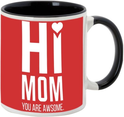 

AllUPrints Mom You Are Amazing Black Coffee Ceramic Mug(325 ml), Multicolor