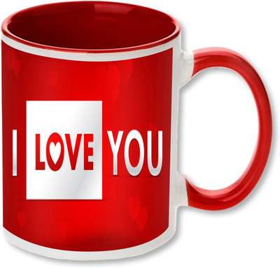 

Heyworlds i love you valentine gifts 012 Ceramic Mug(325 ml), Multicolor