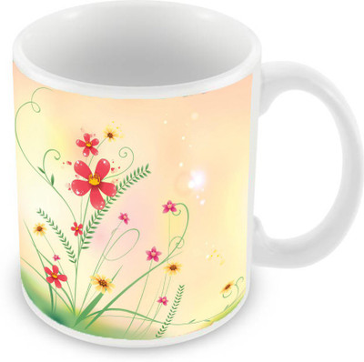 

Sleep Nature's SN-MG-1896 Ceramic Mug(350 ml), Multicolor