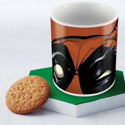 

Posterboy Deadpool Scary (Officially Licensed) Ceramic Mug(350 ml), Multicolor