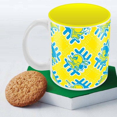 

Posterboy Kawaii- Yellow Officially Licensed Ceramic Mug(350 ml)