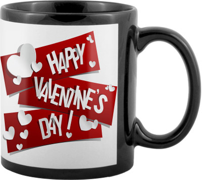 

SKY TRENDS Valentine Gifts For Special Girlfriend,Boyfriend,Wife,Husband,design 51 Ceramic Mug(325 ml), Black