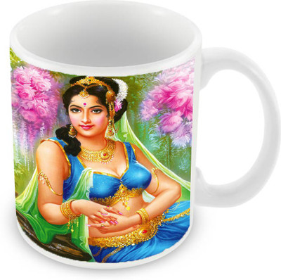 

Sleep Nature's SN-MG-135 Ceramic Mug(350 ml), Multicolor