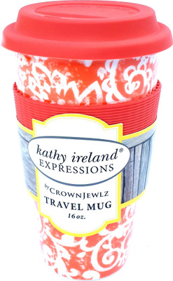 

Kathy Ireland Paisley Park Porcelain Mug(450 ml), Orange