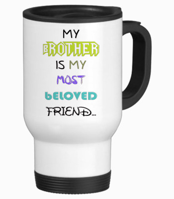 57% OFF on Tied Ribbons Best Gifts For Brother Travel Stainless Steel Mug(350 ml)