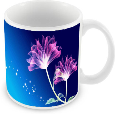 

Sleep Nature's SN-MG-942 Ceramic Mug(350 ml), Blue