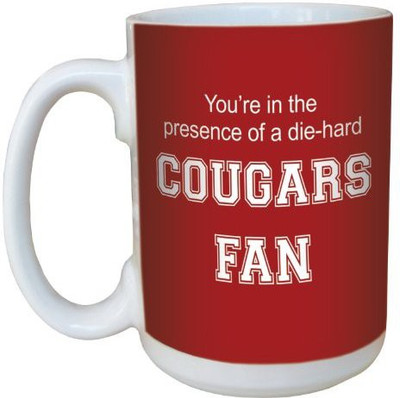 

Tree-Free Greetings Greetings lm44949 Cougars College Basketball Ceramic with Full-Sized Handle, 15-Ounce Ceramic Mug(60 ml), Multicolor