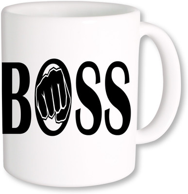 

PhotogiftsIndia Best Gift For Boss 002 Ceramic Mug(350 ml), Multicolor