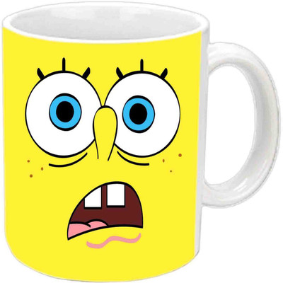 

Raj Laxmi Shocking Emotion White Ceramic Mug(350 ml)