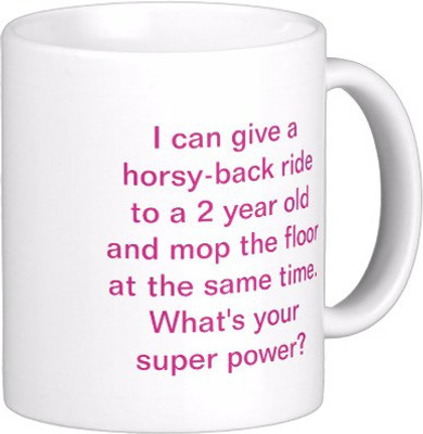 

Exoctic Silver All Occasion 0255 Ceramic Mug(300 ml), Multicolor