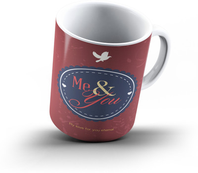 

Ucard Valentines Day Love567 Bone China, Ceramic, Porcelain Mug(325 ml)