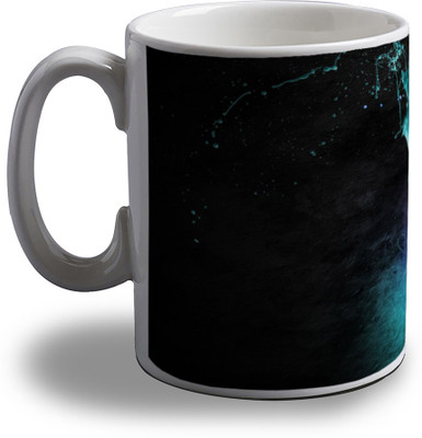 

Artifa Love Porcelain, Ceramic Mug(350 ml), Multicolor