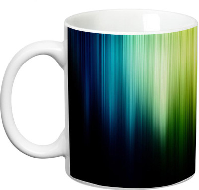 

Prithish Abstract Design 47 Ceramic Mug(330 ml), Multicolor