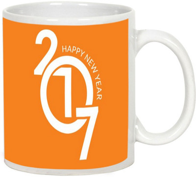 

AllUPrints Have A Prosperous New Year White Ceramic Mug(325 ml)