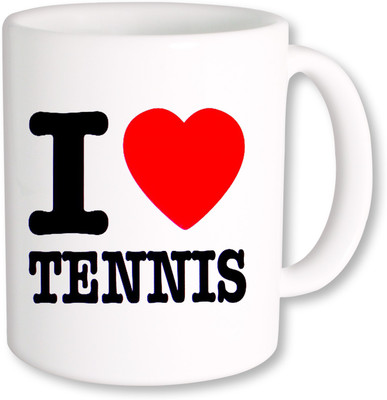 

PhotogiftsIndia I Love Tennis 04 Ceramic Mug(325 ml)