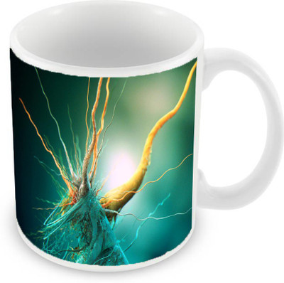 

Sleep Nature's SN-MG-574 Ceramic Mug(350 ml), Multicolor