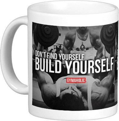 

Exoctic Silver MUG42 Ceramic Mug(250 ml), White