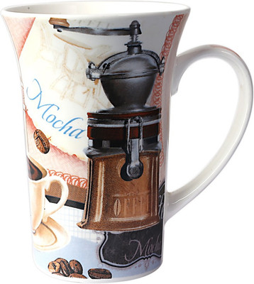 

Aspirationz Az-ME-1885 Bone China, Porcelain Mug(390 ml), Multicolor