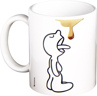 

Tantra Tea Drop Ceramic Mug(325 ml)
