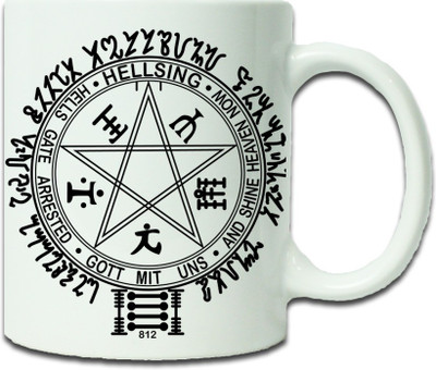

Maison N Mode Hells Gate Coffee Ceramic Mug(330 ml), Multicolor