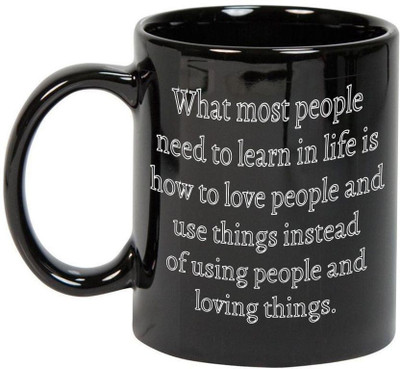 

Prithish Love People & Use Things.. Ceramic Mug(330 ml), Multicolor
