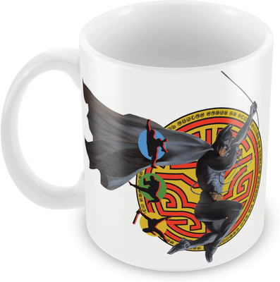 

Posterboy Batman Fighting (Officially Licensed) Ceramic Mug(350 ml), Multicolor