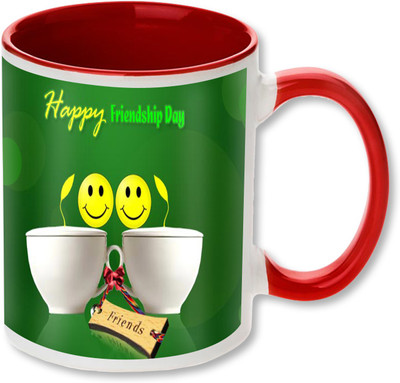 

PhotogiftsIndia Happy Friendship Day 05 Ceramic Mug(325 ml), Multicolor