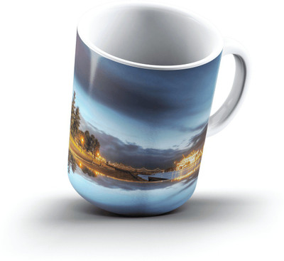 

Ucard Dusk Light2724 Bone China, Ceramic, Porcelain Mug(325 ml), Multicolor