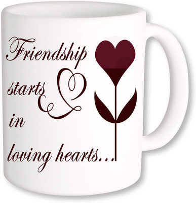 

PhotogiftsIndia Happy Friendship Day 047 Ceramic Mug(350 ml), Multicolor